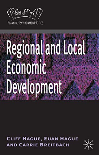 Beispielbild fr Regional and Local Economic Development (Planning, Environment, Cities) zum Verkauf von Bookoutlet1