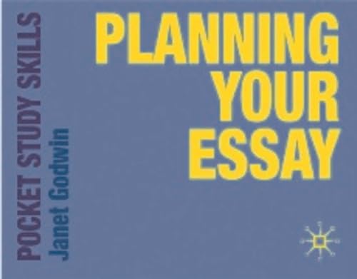 Beispielbild fr Planning your Essay (Pocket Study Skills) zum Verkauf von Wonder Book
