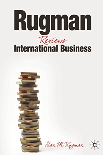 Imagen de archivo de Rugman Reviews International Business : Progression in the Global Marketplace a la venta por Better World Books
