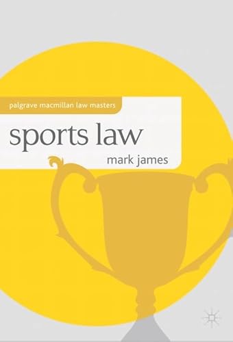 Sports Law (9780230223417) by Mark James