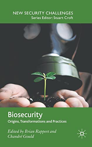 9780230223561: Biosecurity: Origins, Transformations and Practices (New Security Challenges)