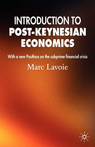 Beispielbild fr Introduction to Post-Keynesian Economics zum Verkauf von Ergodebooks