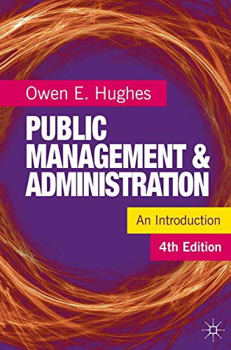 9780230231269: Public Management and Administration [Lingua inglese]