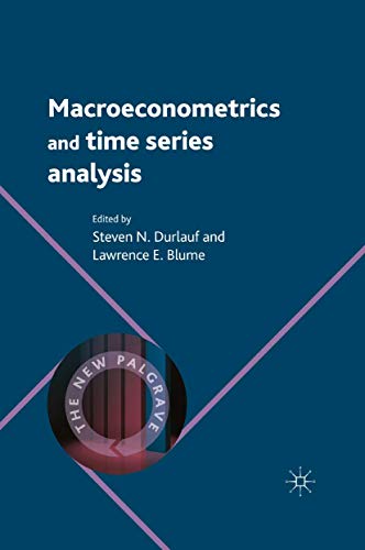 Imagen de archivo de Macroeconometrics and Time Series Analysis (The New Palgrave Economics Collection) a la venta por Lucky's Textbooks