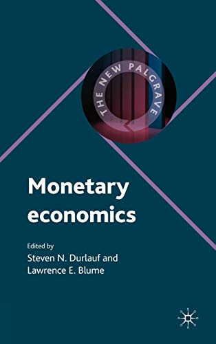Stock image for Monetary Economics (The New Palgrave Economics Collection) for sale by Midtown Scholar Bookstore