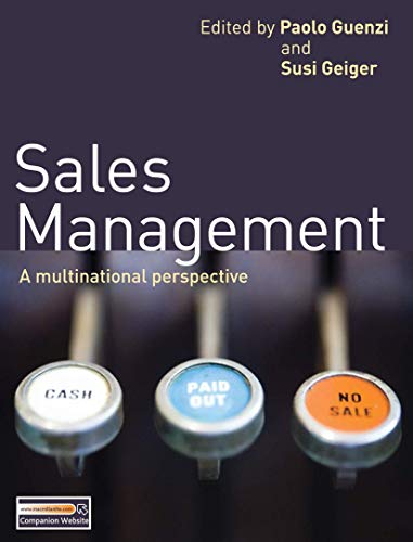 Stock image for Sales Management: A multinational perspective for sale by Chiron Media