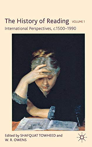 9780230247512: The History of Reading, Volume 1: International Perspectives, c. 15001990