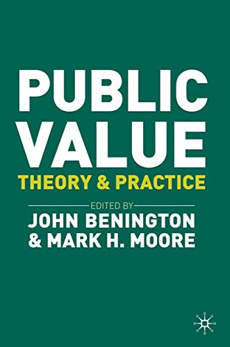 9780230249035: Public Value: Theory and Practice