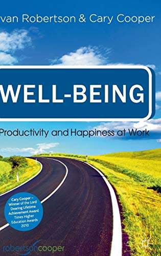Beispielbild fr Well-Being : Productivity and Happiness at Work zum Verkauf von Better World Books