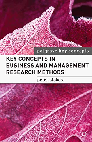 Beispielbild fr Key Concepts in Business and Management Research Methods zum Verkauf von Anybook.com