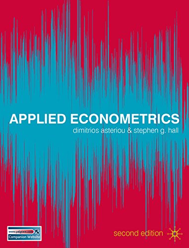 Stock image for Applied Econometrics for sale by Better World Books