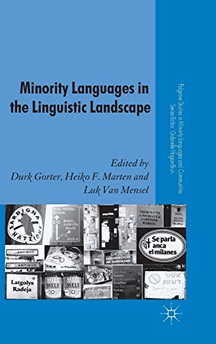 9780230272446: Minority Languages in the Linguistic Landscape (Palgrave Studies in Minority Languages and Communities)