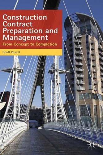 9780230273795: Construction Contract Preparation and Management: From Concept to Completion