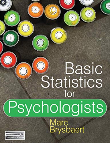 Stock image for Basic Statistics for Psychologists for sale by WorldofBooks