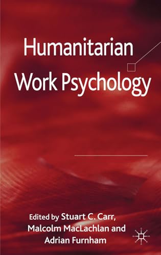 Stock image for Humanitarian Work Psychology for sale by Ergodebooks