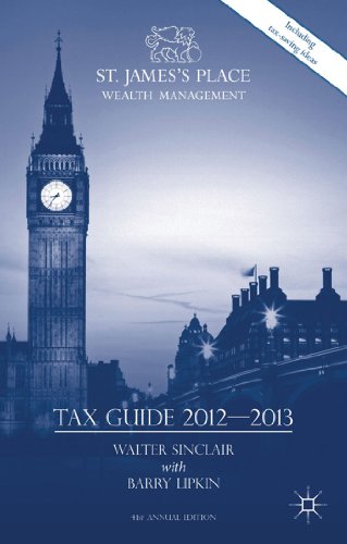 Stock image for St. James's Place Tax Guide 2012-2013 for sale by AwesomeBooks