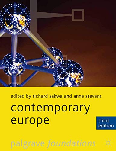 Imagen de archivo de Contemporary Europe (Palgrave Foundations) a la venta por Ergodebooks