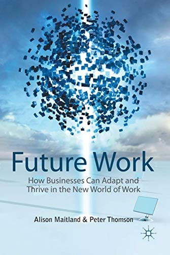 Imagen de archivo de Future Work : How Businesses Can Adapt and Thrive in the New World of Work a la venta por Better World Books