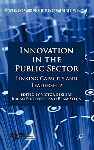 Stock image for Innovation in the Public Sector: Linking Capacity and Leadership (Governance and Public Management) for sale by AwesomeBooks