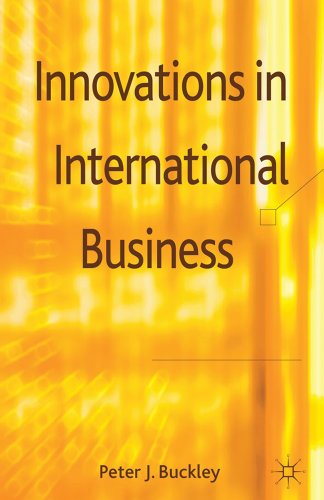 Beispielbild fr Innovations in International Business zum Verkauf von Phatpocket Limited