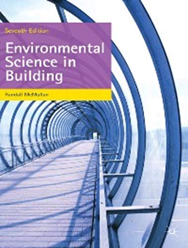 Beispielbild fr Environmental Science in Building (Building and Surveying Series) zum Verkauf von WorldofBooks