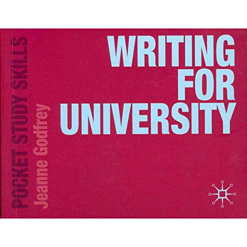 9780230291201: Writing for University (Pocket Study Skills)