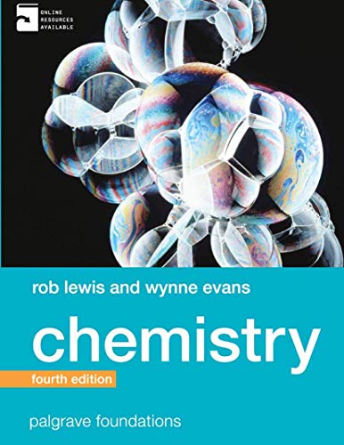 Imagen de archivo de Chemistry (Palgrave Foundations Series) a la venta por AwesomeBooks