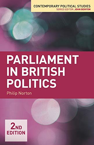 Stock image for Parliament in British Politics for sale by Better World Books: West