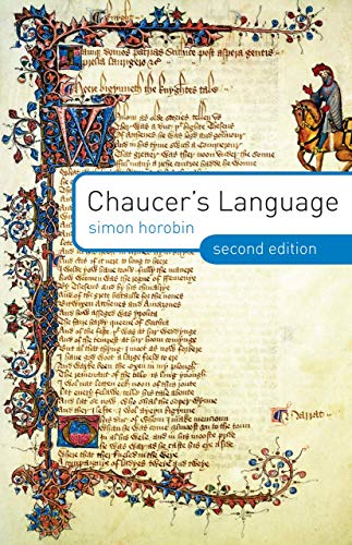 Chaucer's Language (9780230293793) by Horobin, Simon