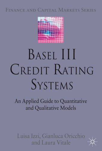 Beispielbild fr Basel III Credit Rating Systems: An Applied Guide to Quantitative and Qualitative Models (Finance and Capital Markets Series) zum Verkauf von -OnTimeBooks-