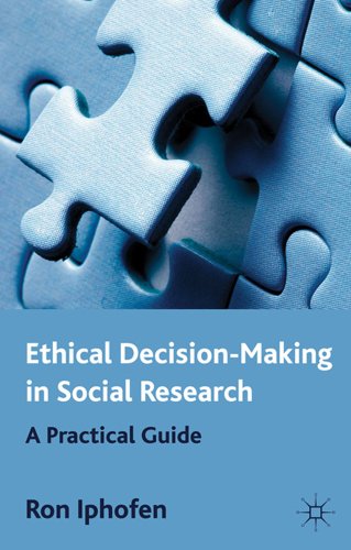 Imagen de archivo de Ethical Decision Making in Social Research: A Practical Guide a la venta por Chiron Media