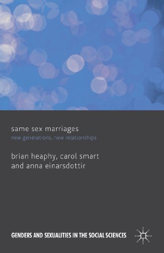 9780230300231: Same Sex Marriages: New Generations, New Relationships (Genders and Sexualities in the Social Sciences)