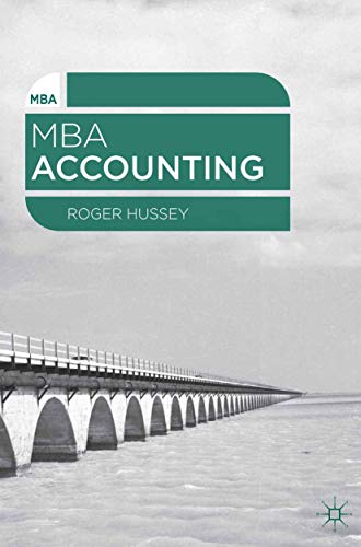 Beispielbild fr MBA Accounting (MBA Series) zum Verkauf von AwesomeBooks