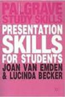 Stock image for PRESENTATION SKILLS FOR STUDENTS (PALGRAVE STUDY SKILLS) for sale by SMASS Sellers