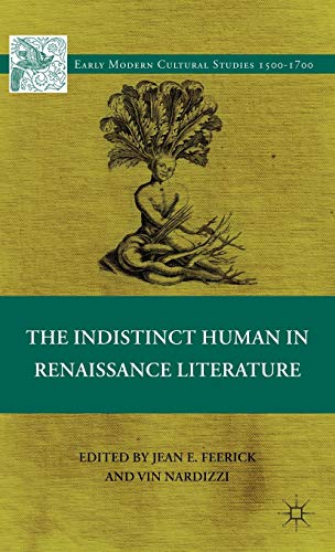 9780230340473: The Indistinct Human in Renaissance Literature