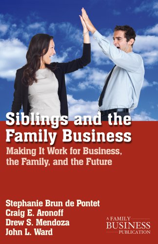 Imagen de archivo de Siblings and the Family Business: Making It Work for Business, the Family, and the Future (Family Business Leadership) a la venta por Ergodebooks