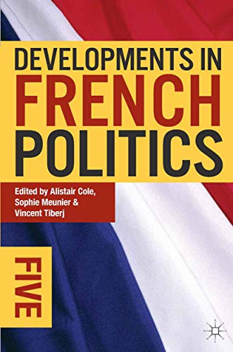 Beispielbild fr Developments in French Politics 5 zum Verkauf von SecondSale