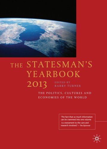 Stock image for The Statesman's Yearbook 2013: The Politics, Cultures and Economies of the World for sale by Redux Books