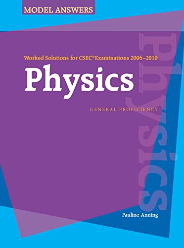 Imagen de archivo de Physics Worked Solutions for CSEC (R) Examinations 2006-2010 a la venta por Buchpark