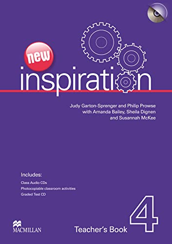 9780230412507: New Inspiration Level 4: Teacher's Book, Test and Audio CD Pack