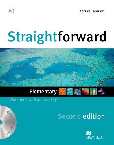 Beispielbild fr Straightforward Second Edition Elementary Level Workbook With Key + CD zum Verkauf von Monster Bookshop