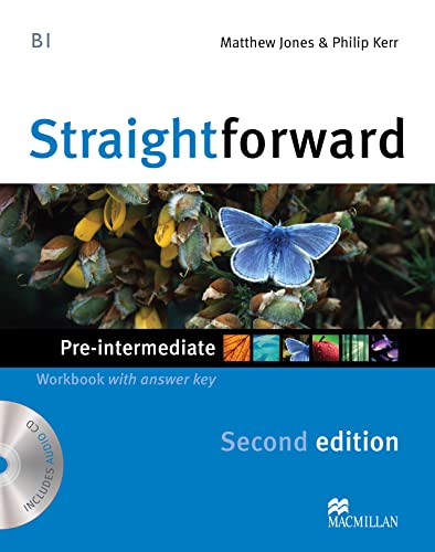 Beispielbild fr Straightforward 2nd Edition Pre-Intermediate Level Workbook with key & CD Pack zum Verkauf von Ammareal