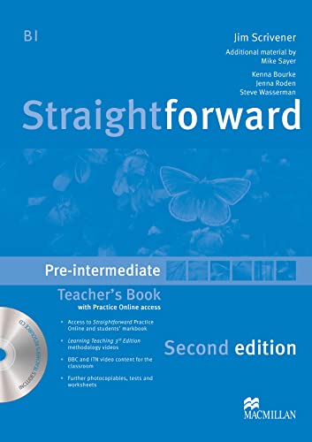 Beispielbild fr Straightforward 2nd Edition Pre-Intermediate Level Teacher's Book Pack zum Verkauf von Ammareal