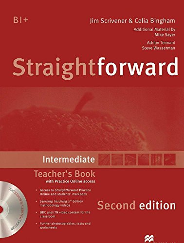 Stock image for Straightforward 2nd Edition Intermediate Level Teacher's Book Pack for sale by Hamelyn