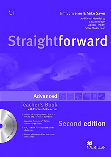 Straightforward Advanced Level Teachers Book Pack 2E (9780230423503) by Scrivener