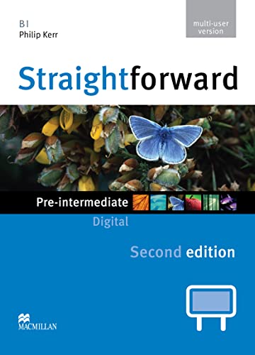 9780230424289: Straightforward 2nd Edition Pre-Intermediate Level Digital DVD Rom Multiple User