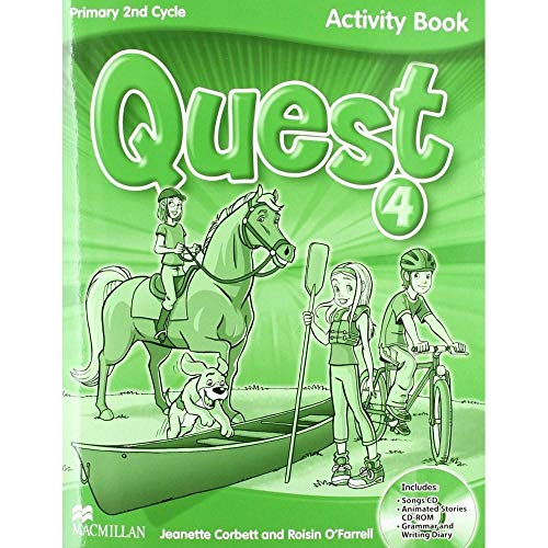 9780230424418: Quest level 4 Activity Book pack