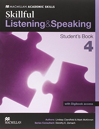 Stock image for Skillful - Listening and Speaking - Level 4 Student Book and Digibook for sale by Better World Books Ltd