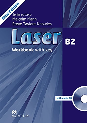 Beispielbild fr LASER B2 Workbook with Key - 3rd Edition (with audio CD) zum Verkauf von Henffordd Books