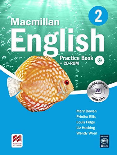 Imagen de archivo de Macmillan English 2 Practice Book and CD Rom Pack a la venta por Books Puddle